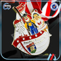 Medalhão do esporte da medalha do esporte do logotipo do costume 3d / medalhões antigos